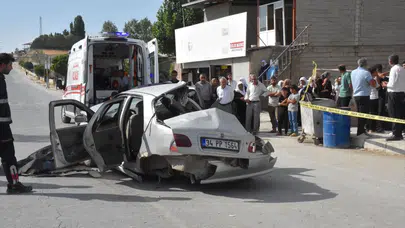 Van'da korkunç kaza : 1 ölü, 4 yaralı