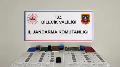 Bilecik'te sahte fatura ve vergi kaçakçılığı operasyonu : 2 şüpheli yakalandı