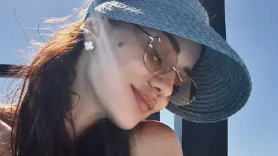 Fahriye Evcen'den tatil paylaşımı geldi! Fotoğraflara beğeni yağdı