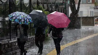 Meteoroloji’den kuvvetli yağış ve rüzgar uyarısı