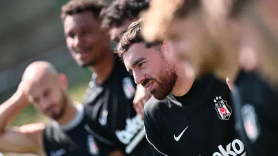 Beşiktaş, Midtjylland maçının hazırlıklarını sürdürüyor