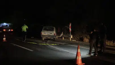 Kastamonu'da otomobil ile traktör çarpıştı : 1 ölü, 1 yaralı
