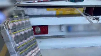 Batman'da kaçakçılıkla mücadele : 8 bin 450 paket kaçak sigara ele geçirildi