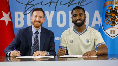 Gyrano Kerk, Erzurumspor FK tarihinde ikinci Surinamlı futbolcu oldu