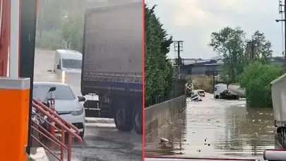 Kocaeli'de sağanak yağış çilesi