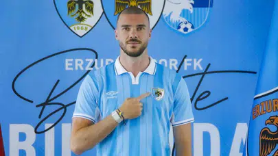 Mujakic, Erzurumspor FK tarihinin 4. Bosna Hersekli futbolcusu oldu