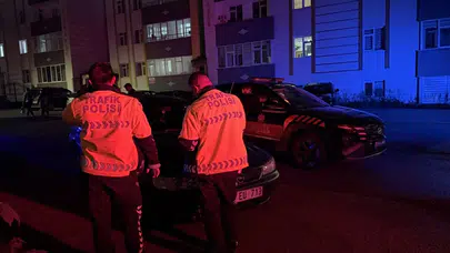 Erzurum'da polisten kaçan ehliyetsiz sürücüye 83 bin lira ceza yazıldı
