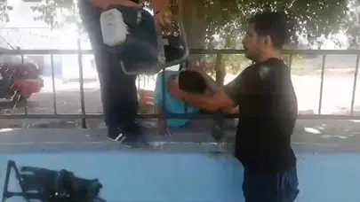 Siverek’te 3 yaşındaki çocuğun kafası korkuluğa sıkıştı