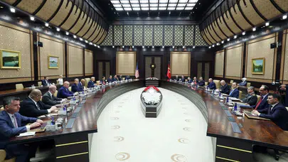 Türkiye-ABD zirvesinde heyetler arası görüşmeye geçildi