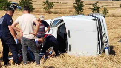 Samsun'daki trafik kazasında yaralanan yaşlı adam hayatını kaybetti