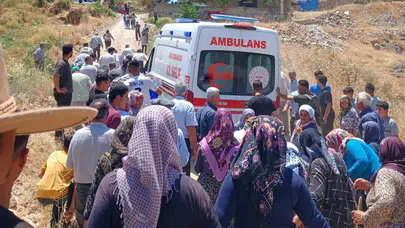 Adıyaman'da virajı alamayan traktör takla attı : 14 yaşındaki çocuk hayatını kaybetti