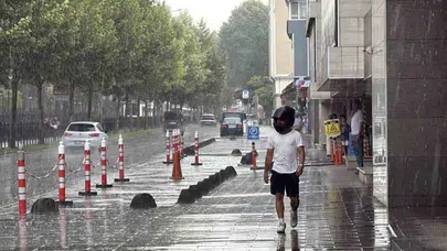Meteoroloji’den kuvvetli yağış uyarısı : İki il için alarm verildi