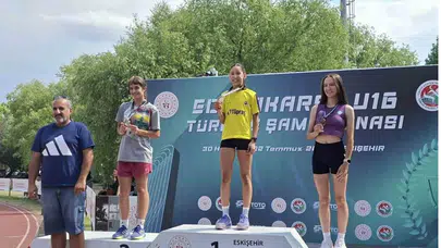 Bilecikli sporcu Ecem Uygun'dan bronz madalya