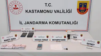 Kastamonu'da uyuşturucu operasyonu : 5 gözaltı