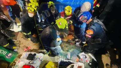 Venezuela depremlerinde enkaz altında kalan adam, 8. günde sağ olarak kurtuldu
