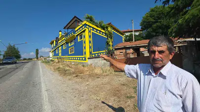Fenerbahçe sevgisini evine taşıdı ! Sarı-lacivert boyadığı evi ilgi odağı oldu