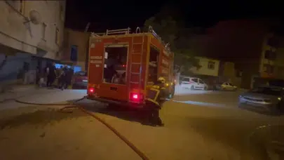 Elazığ Kovancılar'da bir restoranın bacasında yangın çıktı