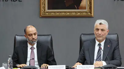 Bakan Bolat ve Başkan Bedevi'den ortak basın toplantısı
