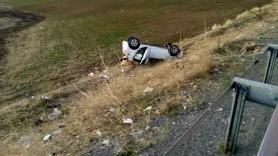 Direksiyon başında rahatsızlandı ! Kastamonu'da otomobil şarampole yuvarlandı, sürücü öldü