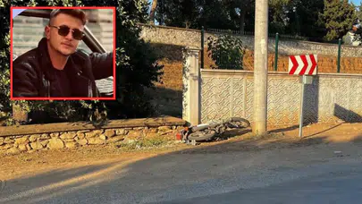 Manisa'da motosiklet kazası : 1 ölü