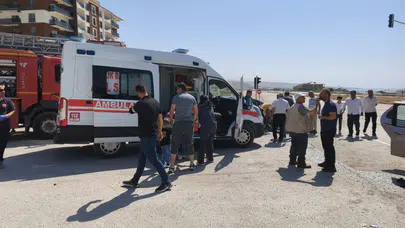 Van Edremit'te trafik kazası : 6 kişi yaralandı