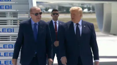 ABD Başkanı Trump Beştepe'de