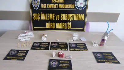 Konya'da uyuşturucu operasyonu : 2 tutuklama