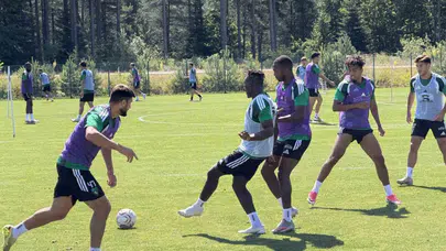 Kocaelispor, yeni sezon hazırlıklarına Topuk Yaylası'nda devam ediyor