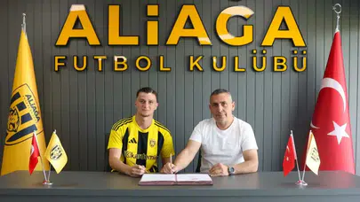 Aliağa FK, Eren Tunalı ile 1+1 yıllık sözleşme imzaladı