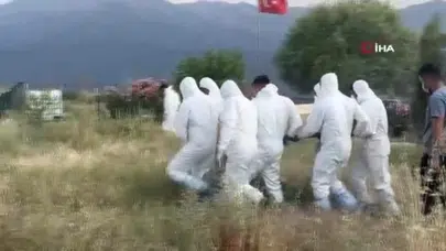 Burdur'da kene ısırması sonucu hayatını kaybeden kadın defnedildi
