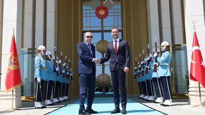 Cumhurbaşkanı Erdoğan, Karadağ Başbakanı Spajic'i kabul etti