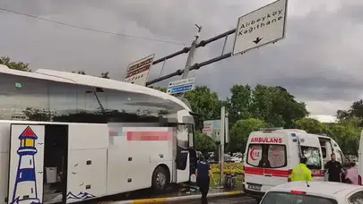 Eyüpsultan'da feci kaza