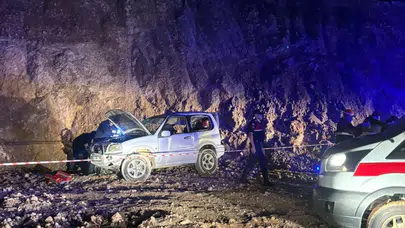 Bolu'da cip uçuruma yuvarlandı: 2 ölü, 1 ağır yaralı