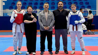 Kayseri'de 15 Temmuz Taekwondo Turnuvası tamamlandı ! 300 sporcu mücadele etti