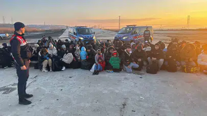 Düzensiz göç denetimlerinde 355 göçmen ve 25 organizatör yakalandı
