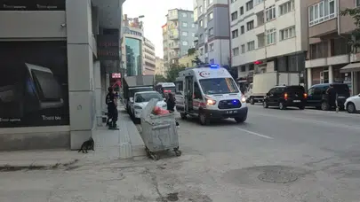 Sokakta kolonya içen şahıs hastanelik oldu