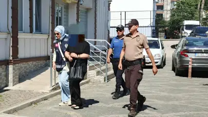 Samsun'da pencereden düşen kadının ölümüne ilişkin 2 şüpheli tutuklandı