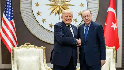 Beyaz Saray, Trump ile Cumhurbaşkanı Erdoğan'ın fotoğrafını paylaştı
