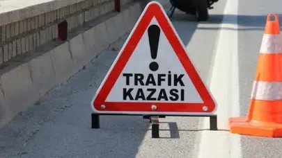 Diyarbakır'da kaza : 7 aylık hamile sürücü şoka girdi