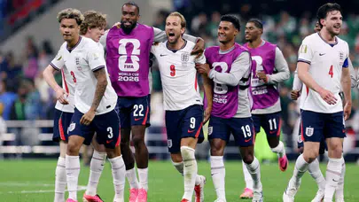 İngiltere, Meksika'yı 3-2 mağlup ederek çeyrek finale yükseldi