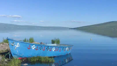 Ardahan'da yağış etkisi : Çıldır Gölü'nde su seviyesi zirvede