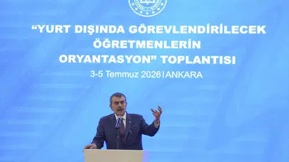 'Yurt dışına gidecek öğretmenler Türkiye’nin elçileri olacak'