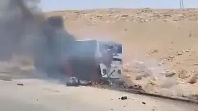 Suriye’de iki otobüs kafa kafaya çarpıştı: 35 ölü, 30 yaralı