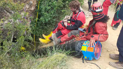 Çorum'da define için girdiği mağarada kayboldu : Arama çalışmaları ikinci gününde