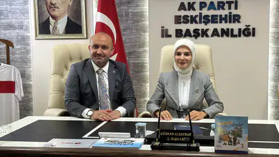 Bakan Göktaş, AK Parti Eskişehir İl Başkanlığı’nı ziyaret etti