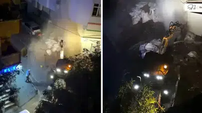 Avcılar'da ana su borusu patladı : 4 mahalle susuz kaldı