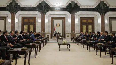 Irak Başbakanı Zeydi, Türk iş insanlarıyla bir araya geldi