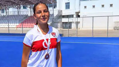 Muğlalı hokey Tuanna Sel, Avrupa üçüncüsü oldu