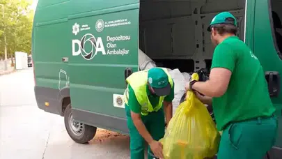 DOA sistemi 17 günde 33 milyon ambalaj topladı