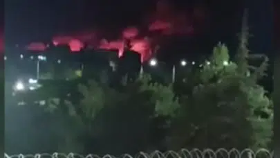 TEI Eskişehir tesislerinde yangın çıktı